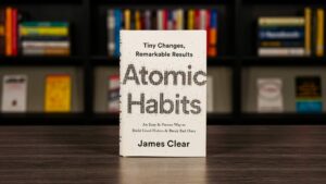 atomic habits cover book mindset productivity