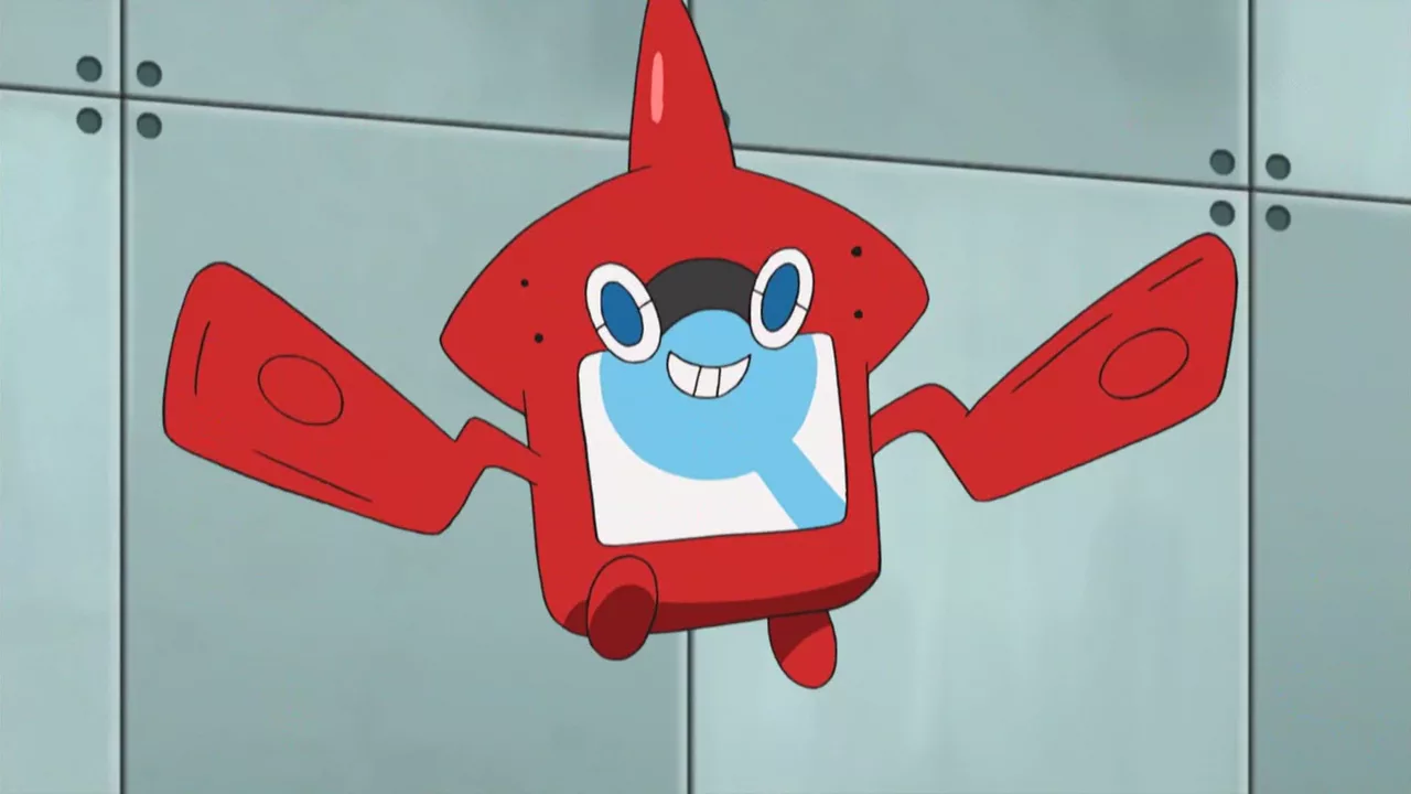 Rotom Pokedex anime