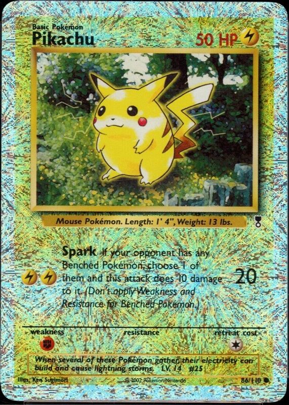 Pikachu [Reverse Holo] 2002 - Legendary Collection (English)